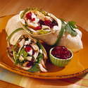 Spicy Cranberry Turkey Wrap