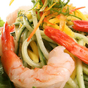 Cucumber, Mango and Wild Shrimp Salad