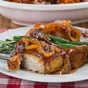 BBQ Pork Chops and Potatoes